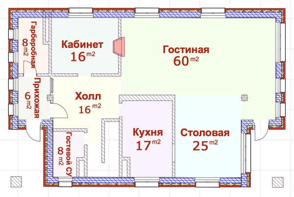 1 этаж